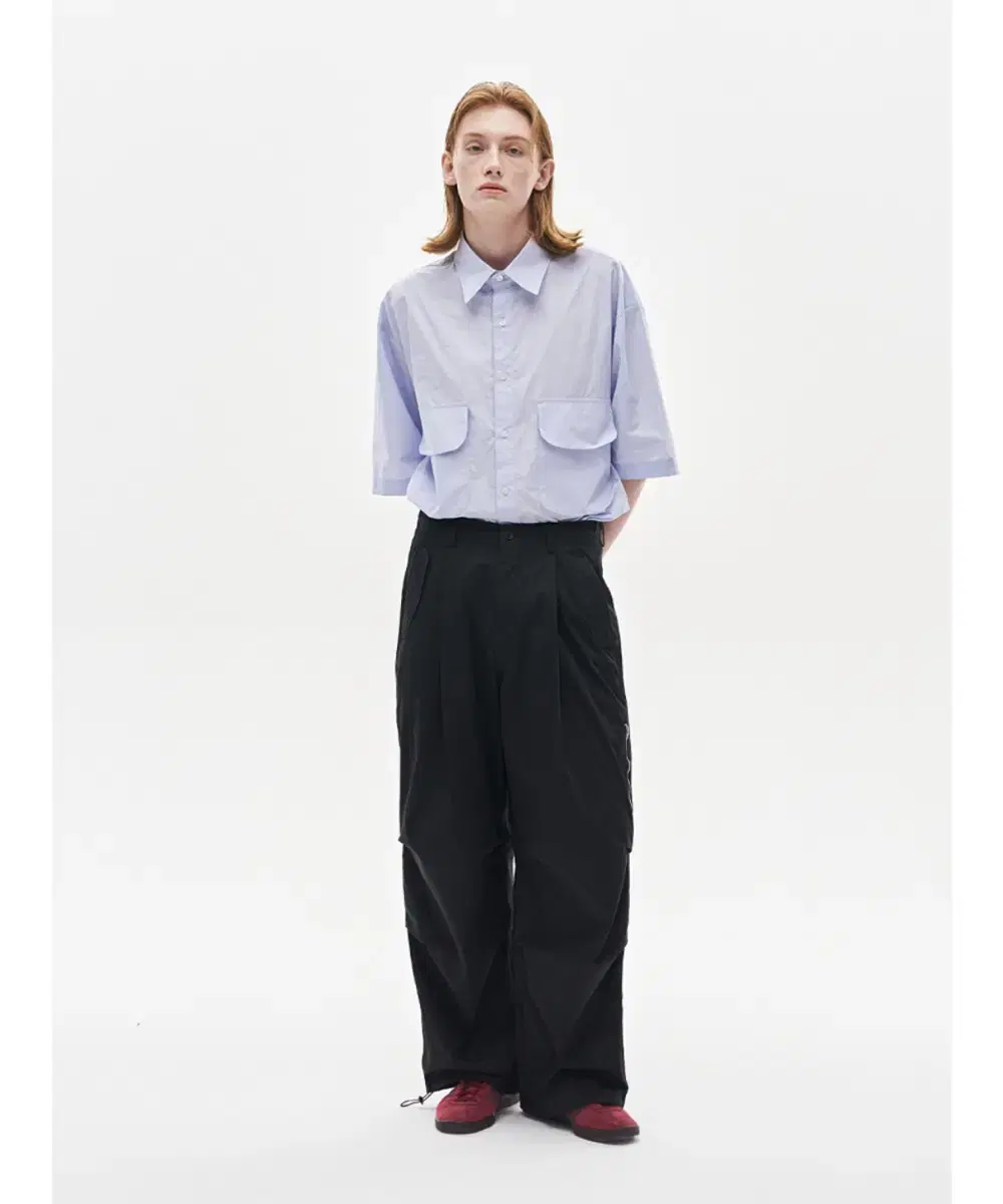 노운 wide multi pants (black) 2사이즈 상태좋음